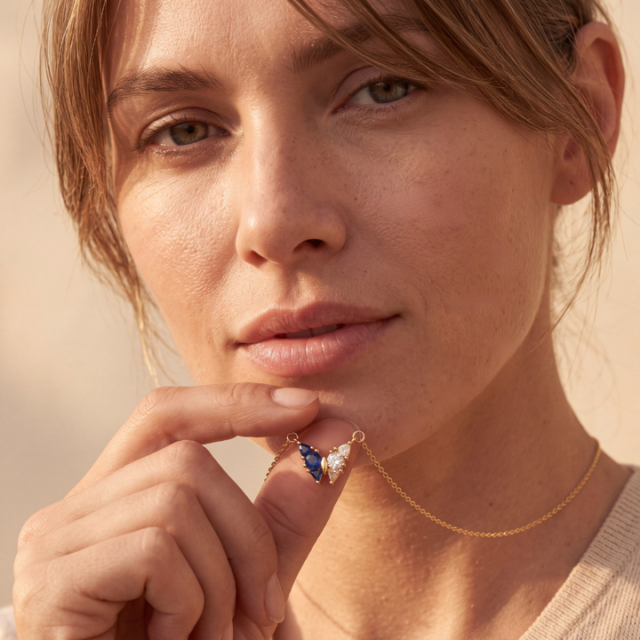 Collar Mariposa – Piedras de Nacimiento