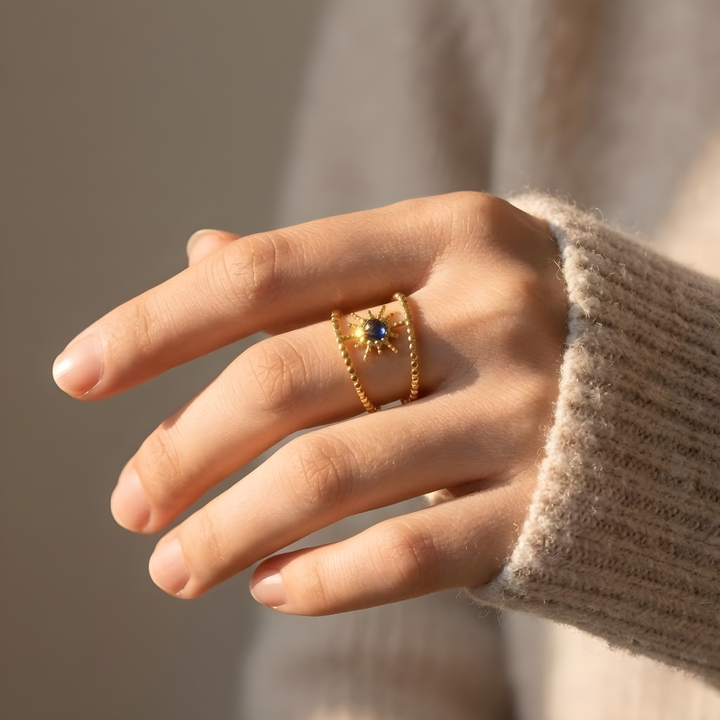 Anillo Intuición- Lapislázuli