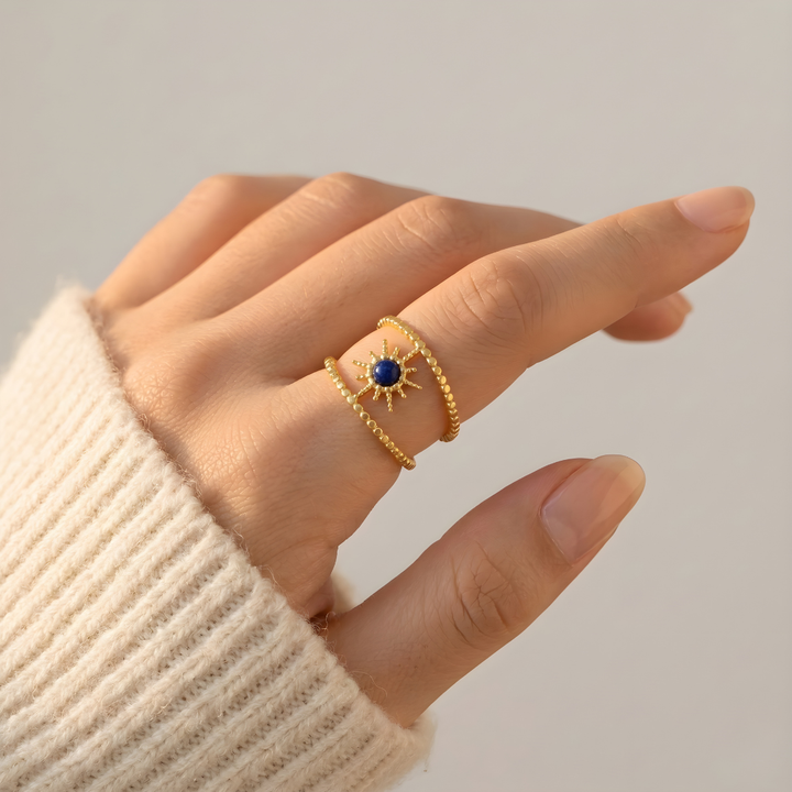 Anillo Intuición- Lapislázuli
