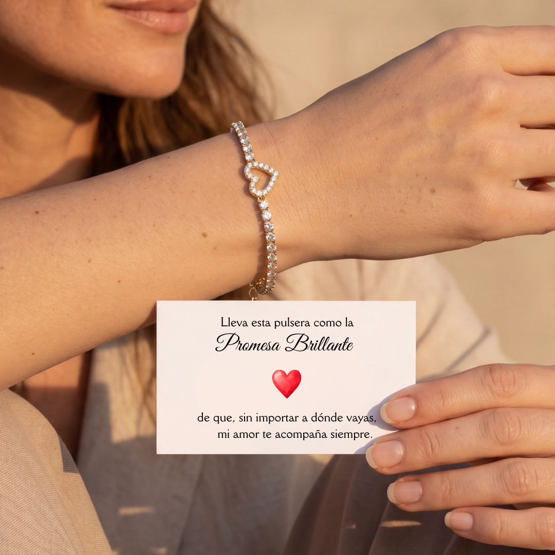 Pulsera Promesa Brillante