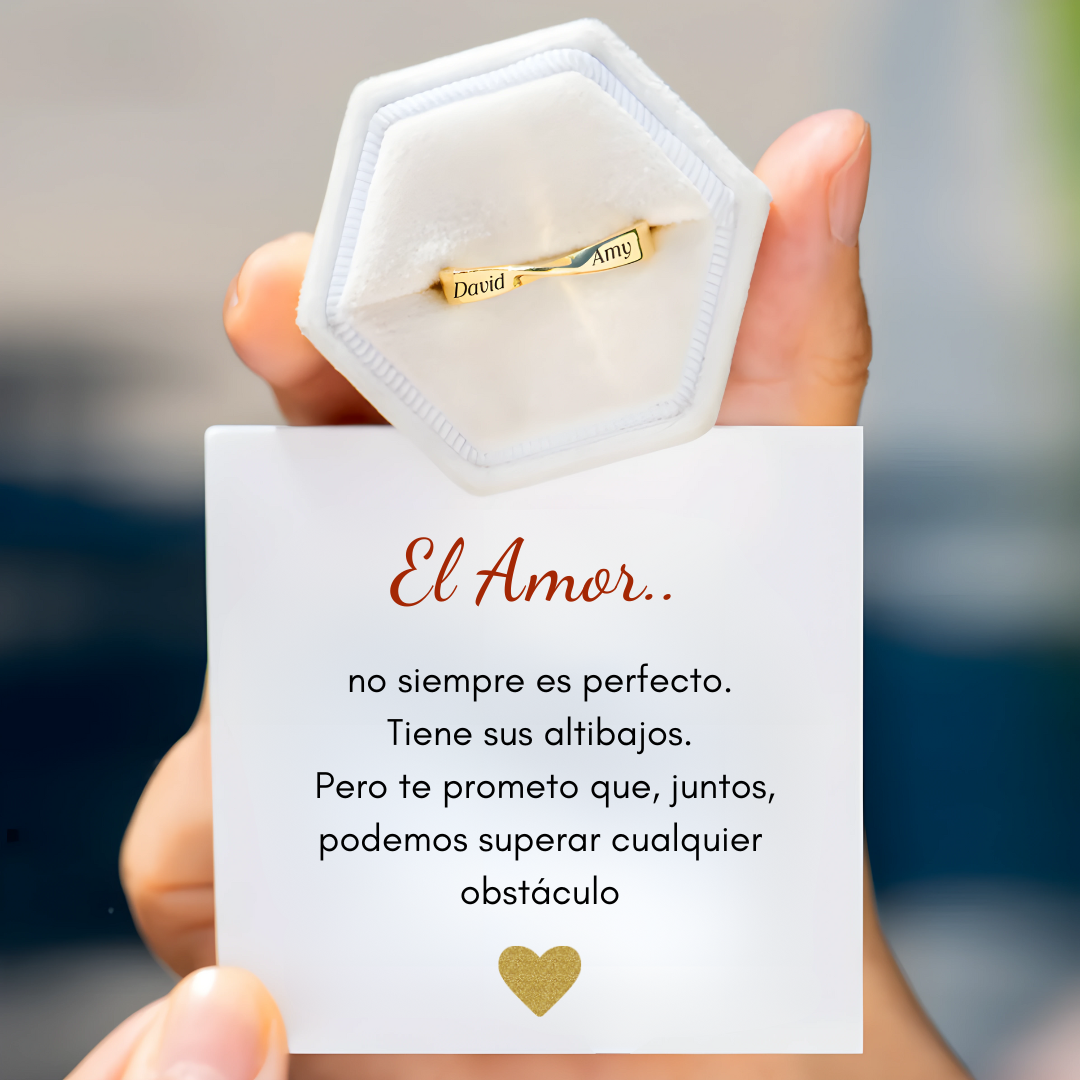 Anillo Almas Unidas - Amor y compromiso