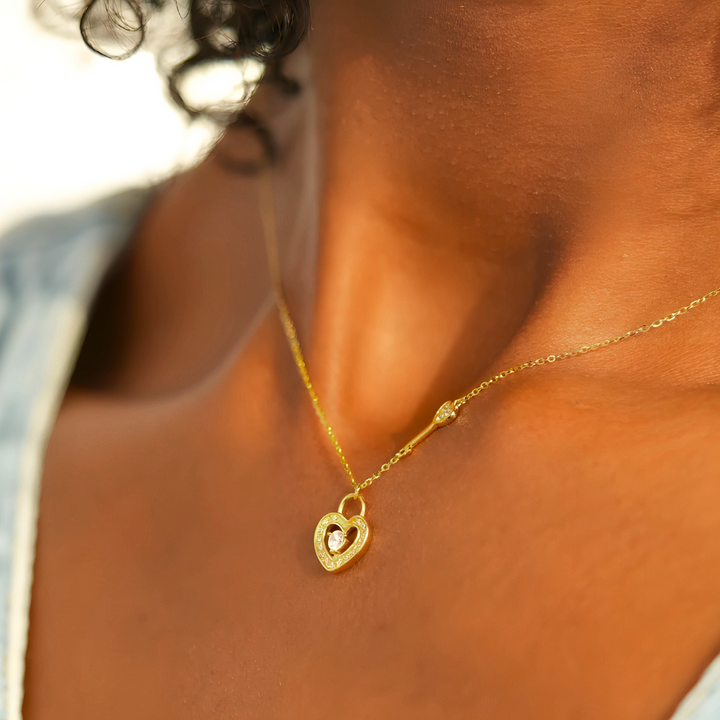 Collar Llave de Mi Corazón