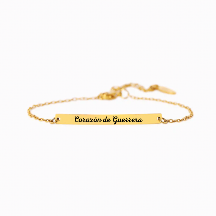 Pulsera Corazón de Guerrera