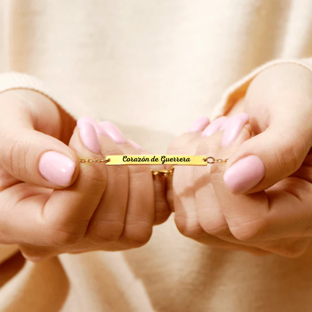 Pulsera Corazón de Guerrera