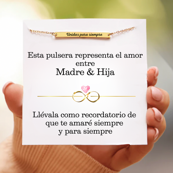 Pulsera Unidas Para Siempre - Madre & Hija