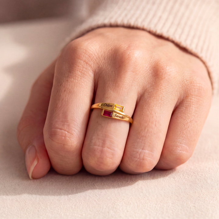 Anillo El Día que Llegaste – Personalizado