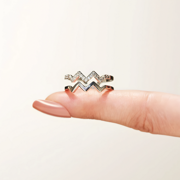 Anillo Olas de Nuestro Amor