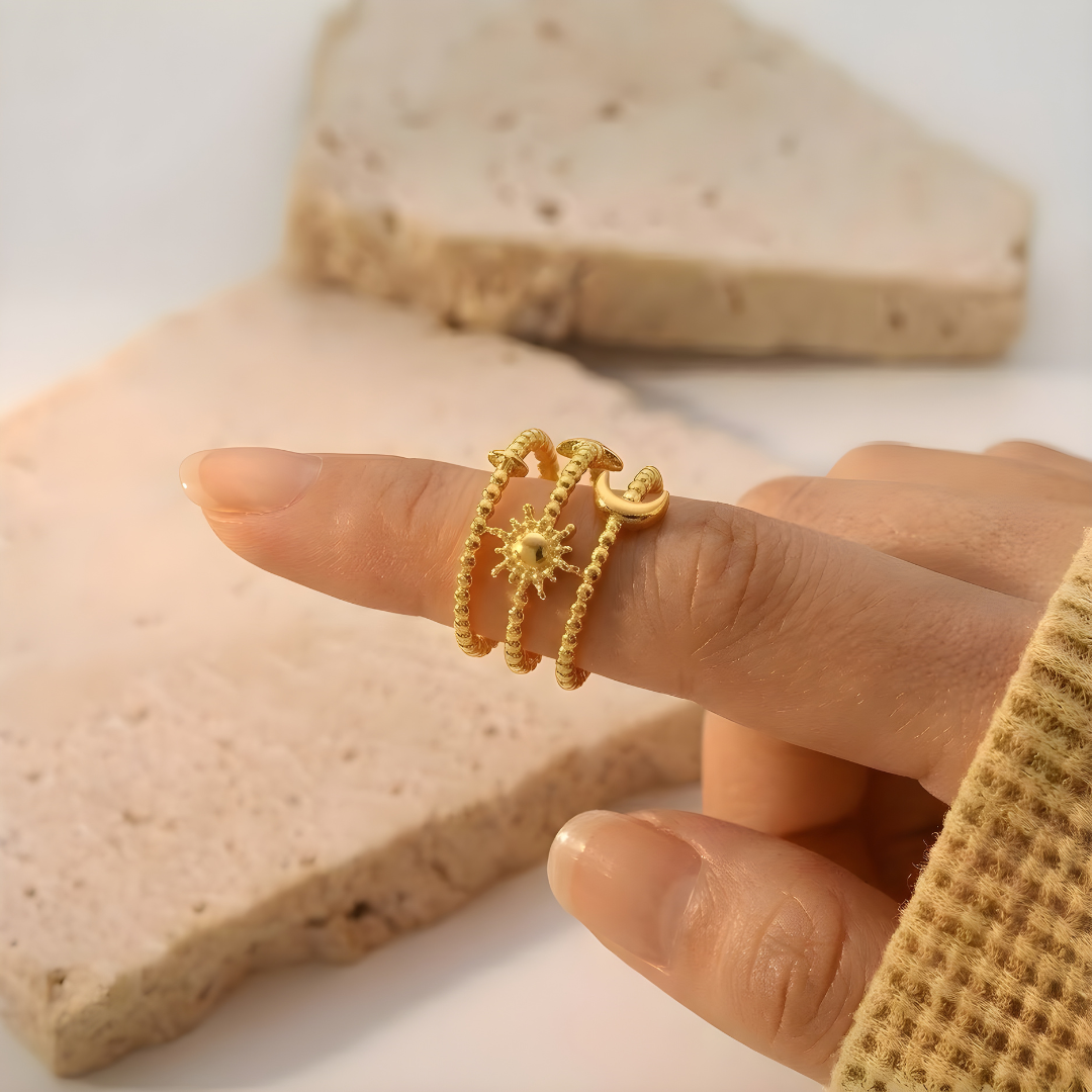 Anillo Boho Cósmico