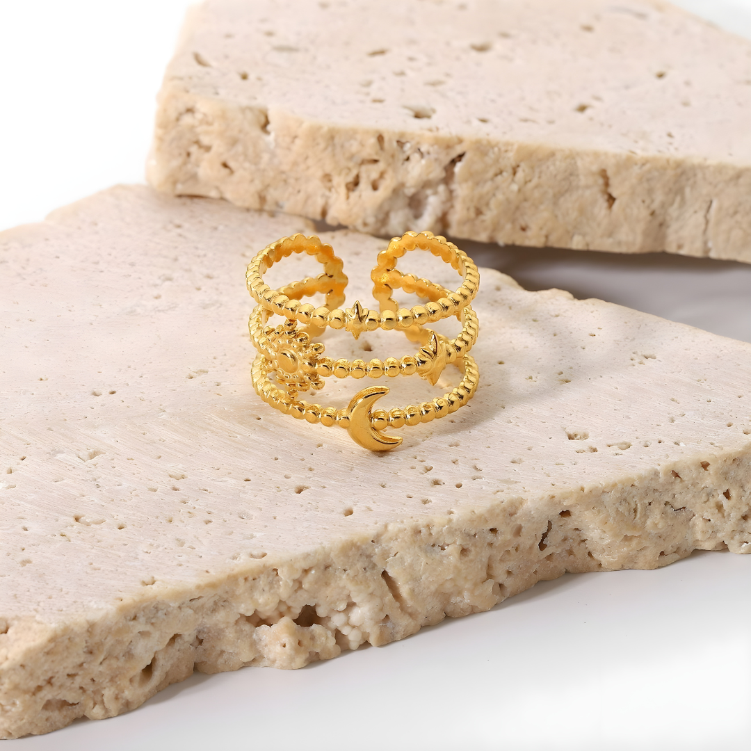 Anillo Boho Cósmico