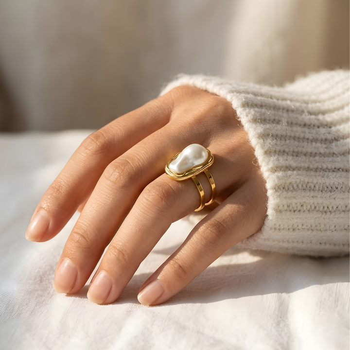 Anillo Perla Bianca