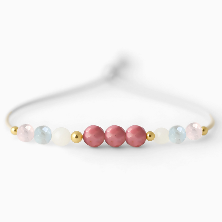Pulsera de Piedras Naturales - Amor Propio y Energía Positiva