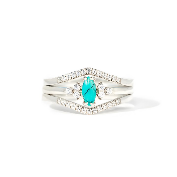 Set Doble Alma Turquesa