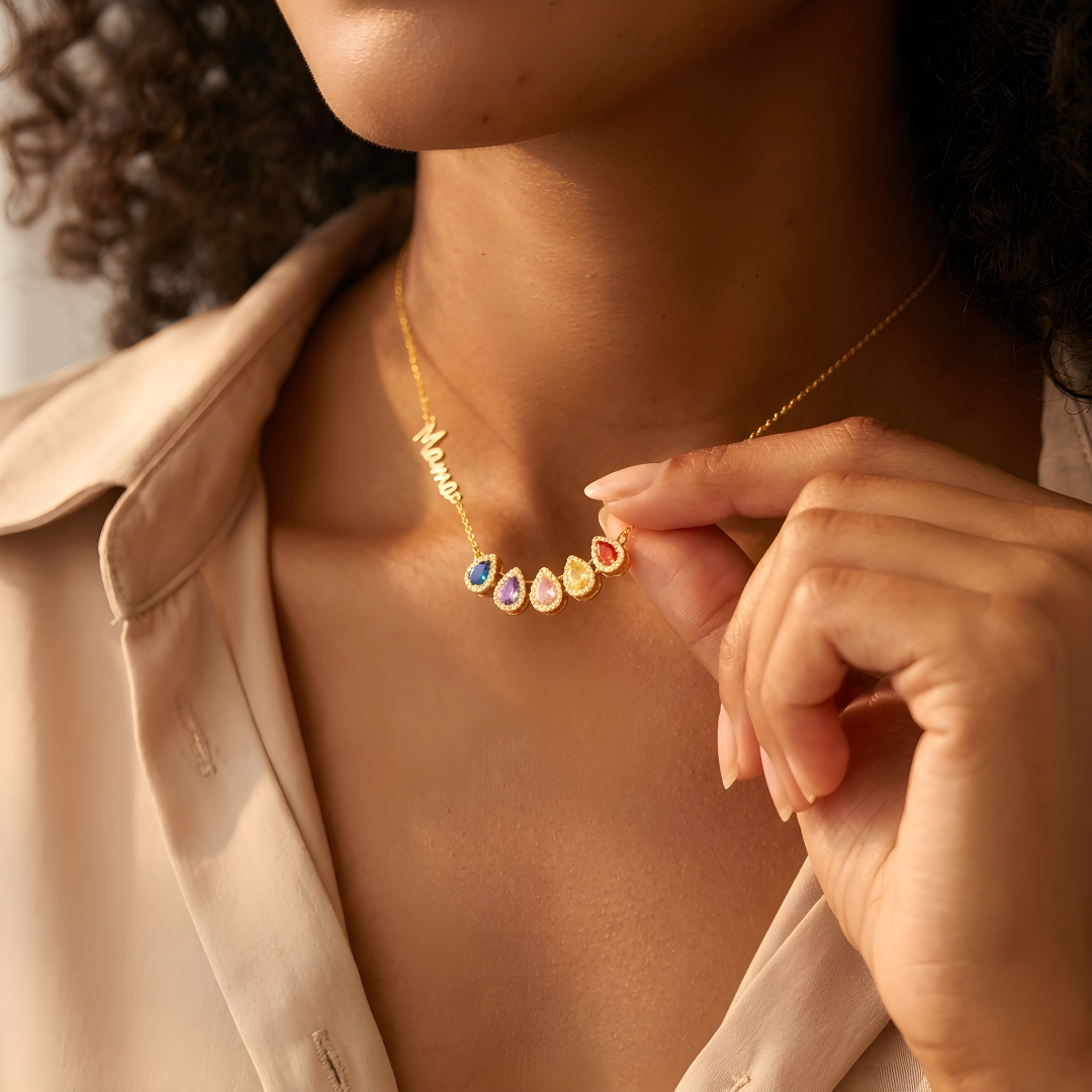 Collar Lágrimas de Amor - A mi Madre