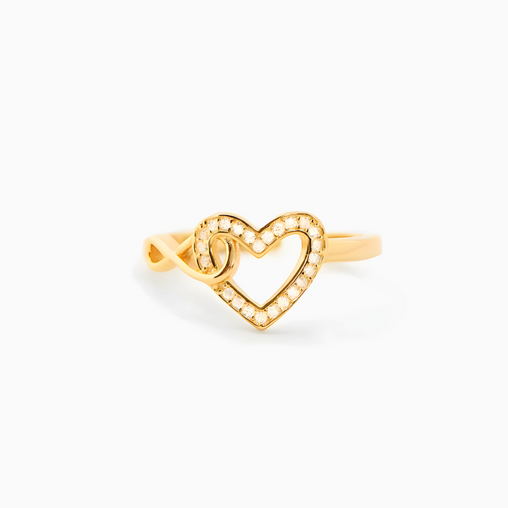 Anillo Corazón Infinito