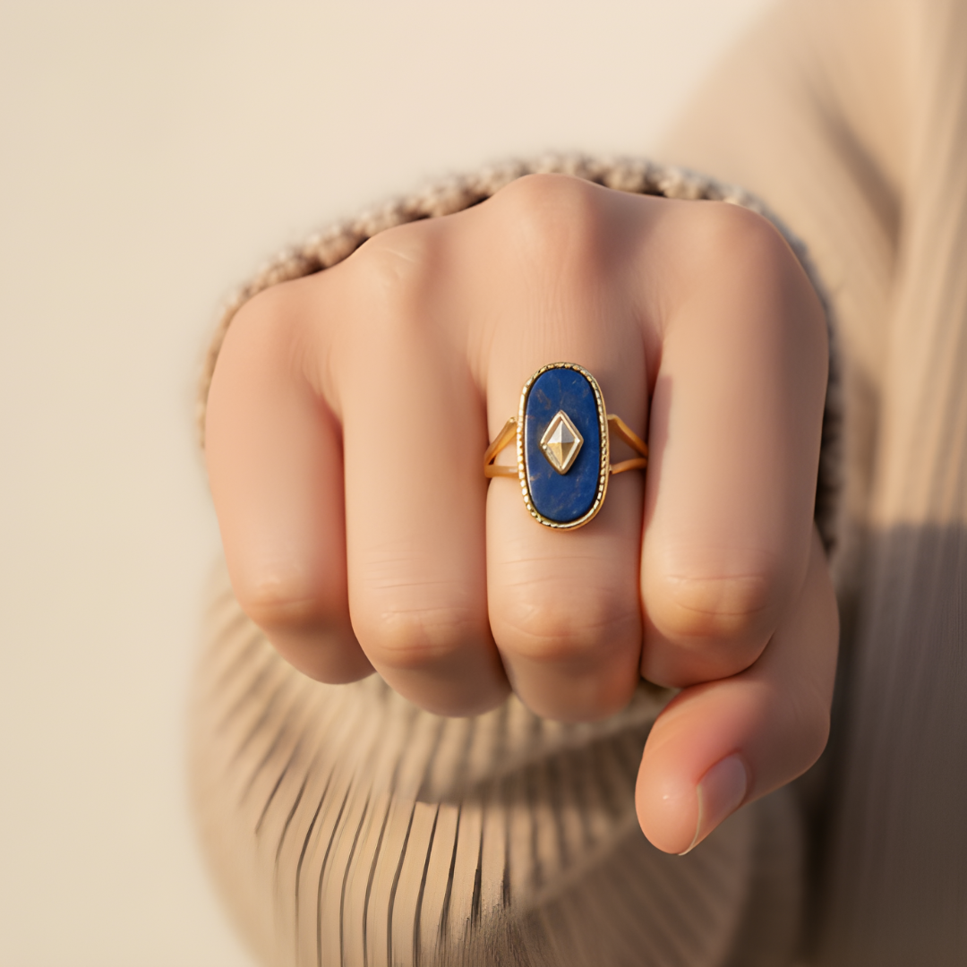 Anillo Amuleto – Lapislázuli