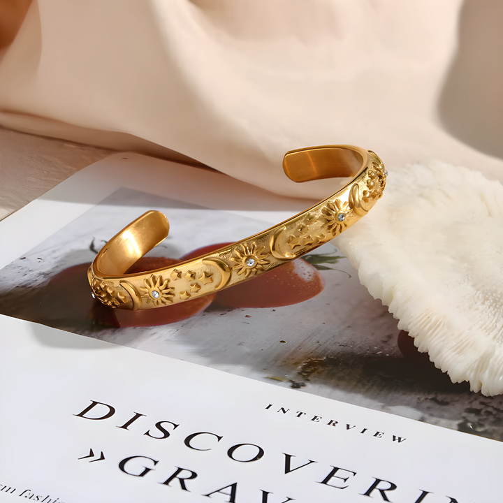 Pulsera Sol, Luna y Estrellas