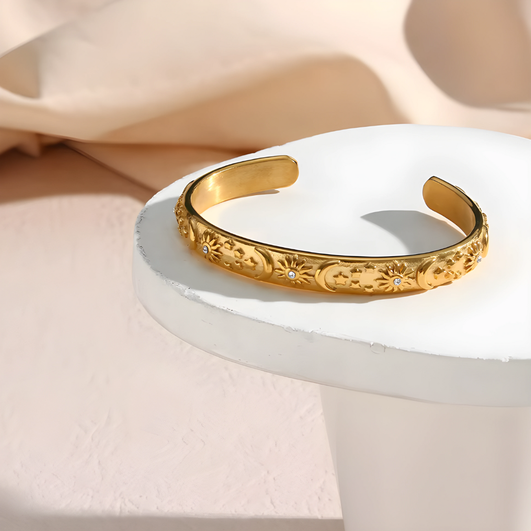 Pulsera Sol, Luna y Estrellas