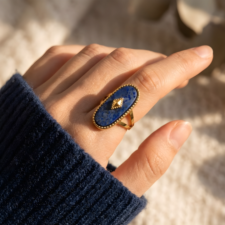 Anillo Amuleto – Lapislázuli