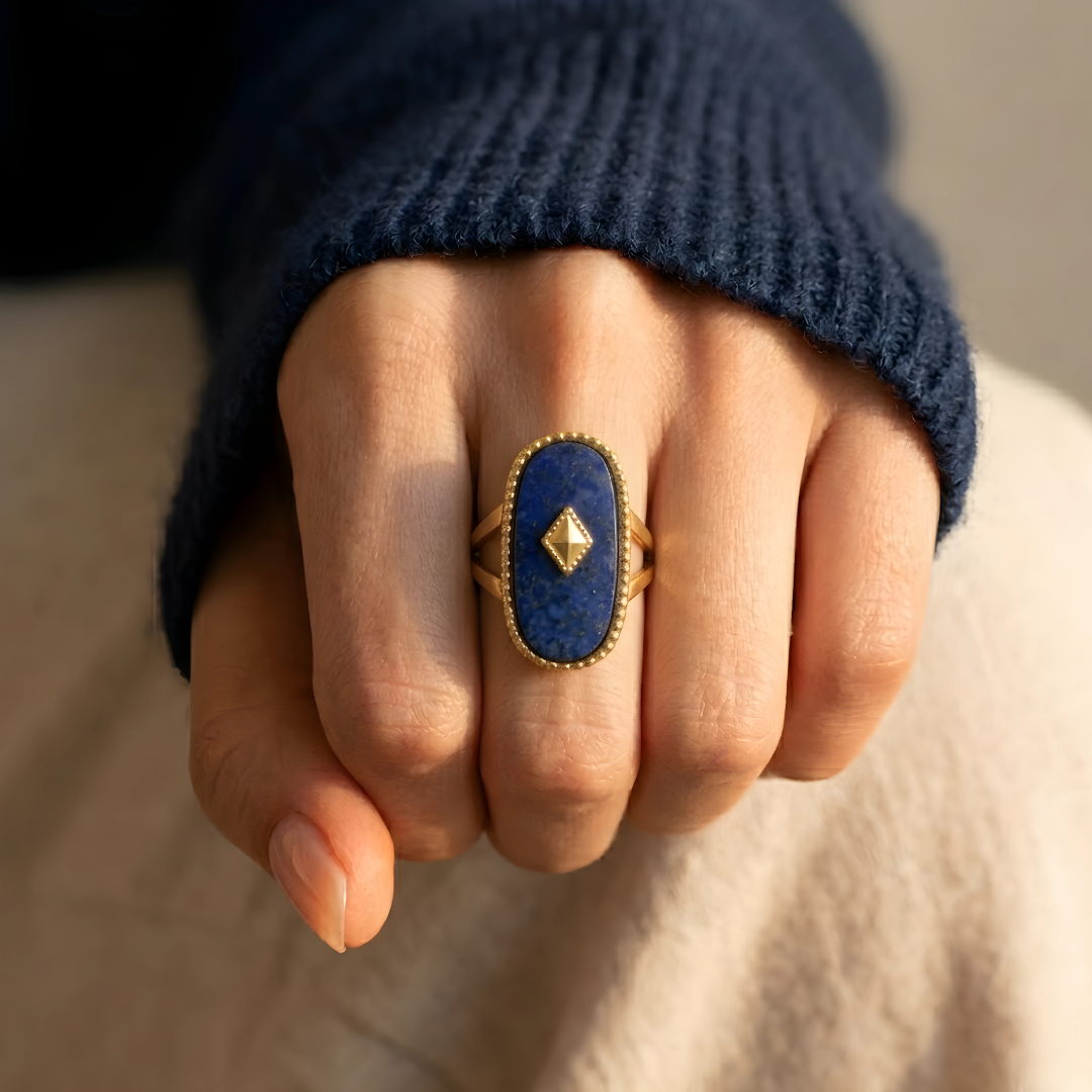 Anillo Amuleto – Lapislázuli