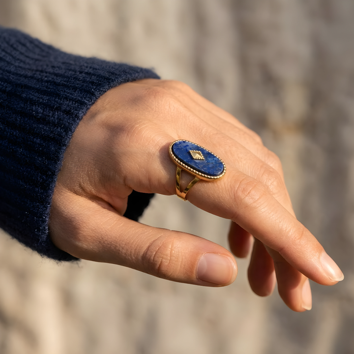 Anillo Amuleto – Lapislázuli