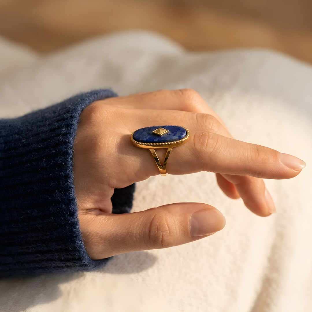 Anillo Amuleto – Lapislázuli