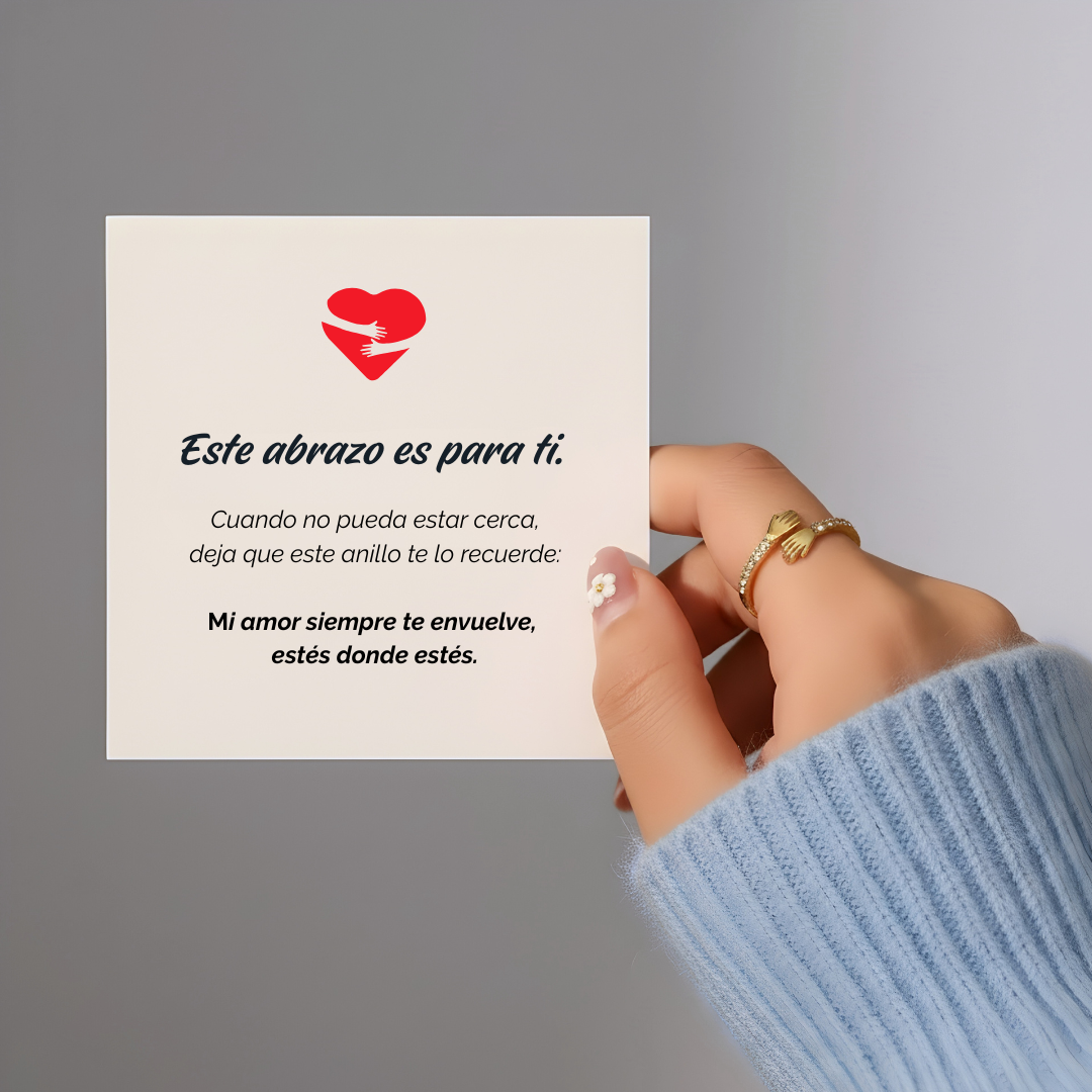 Anillo Abrazo Infinito