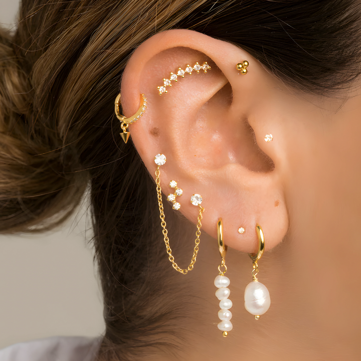Pendientes Lete S925
