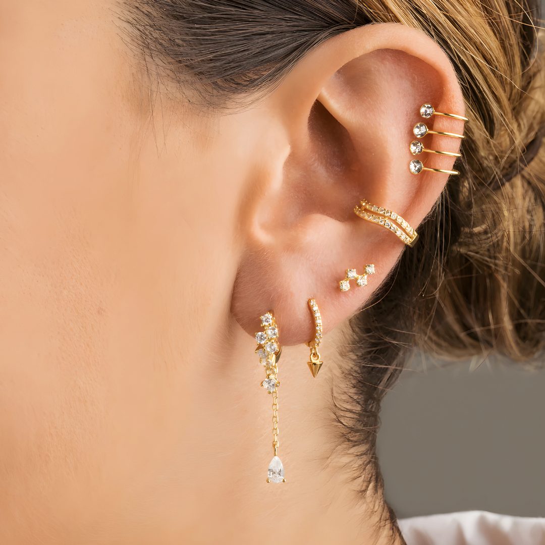 Aretes Euterpe S925
