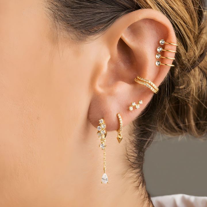 Aretes Euterpe S925