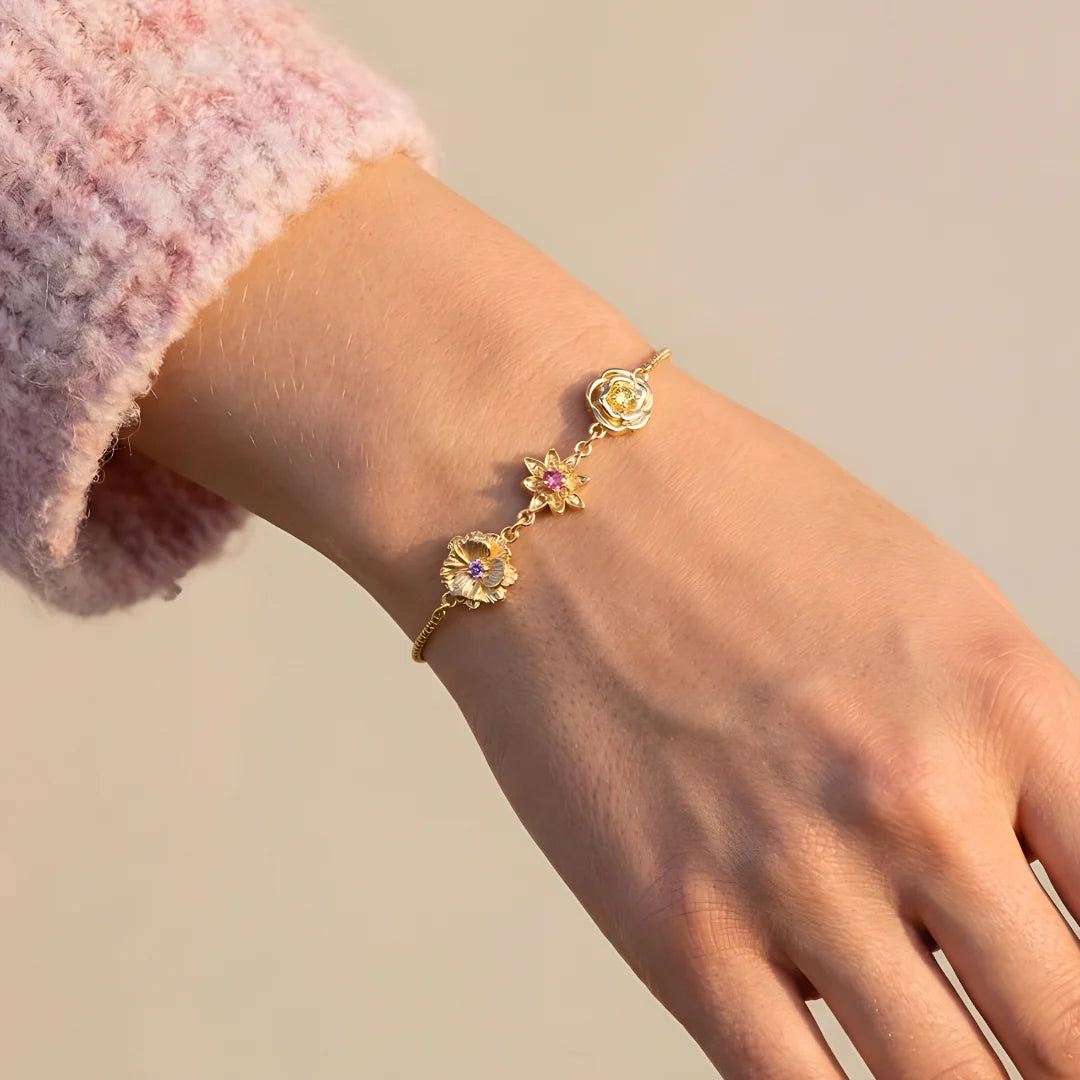 Pulsera Flores de Vida - Personalizable