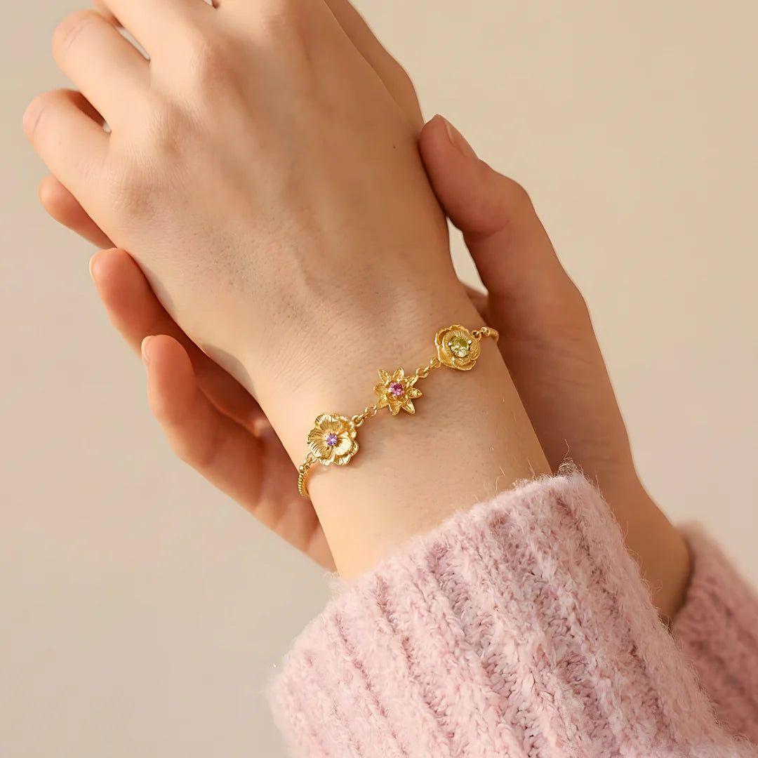 Pulsera Flores de Vida - Personalizable
