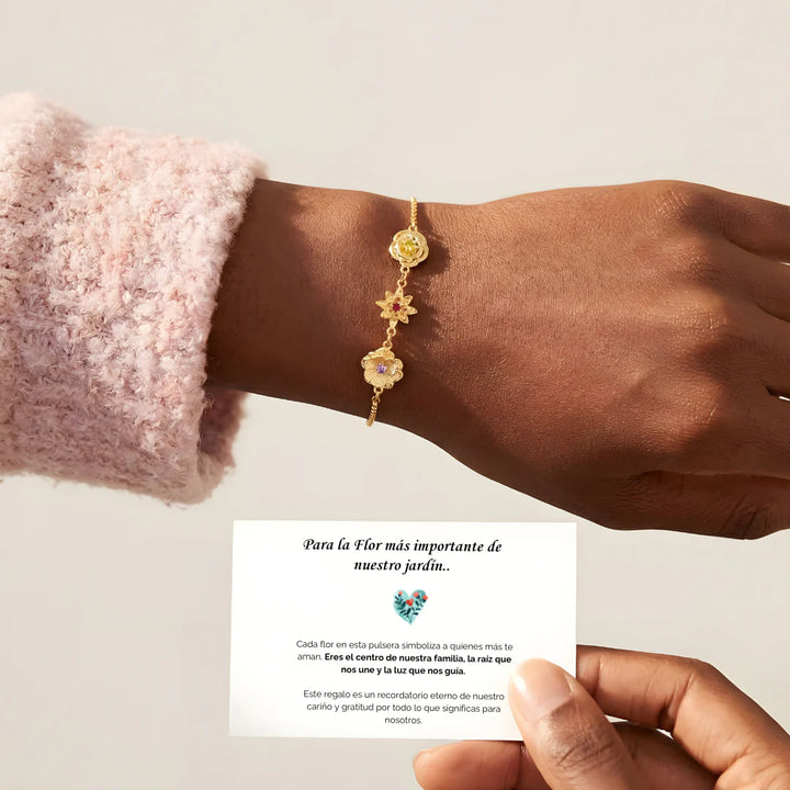 Pulsera Flores de Vida - Personalizable