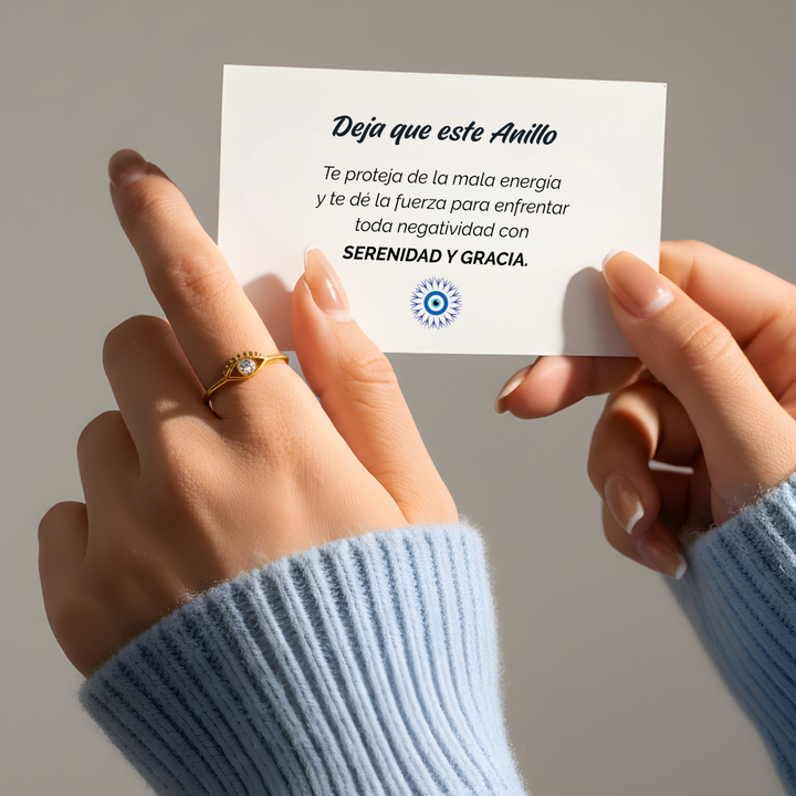 Anillo Evil Eye – Talismán