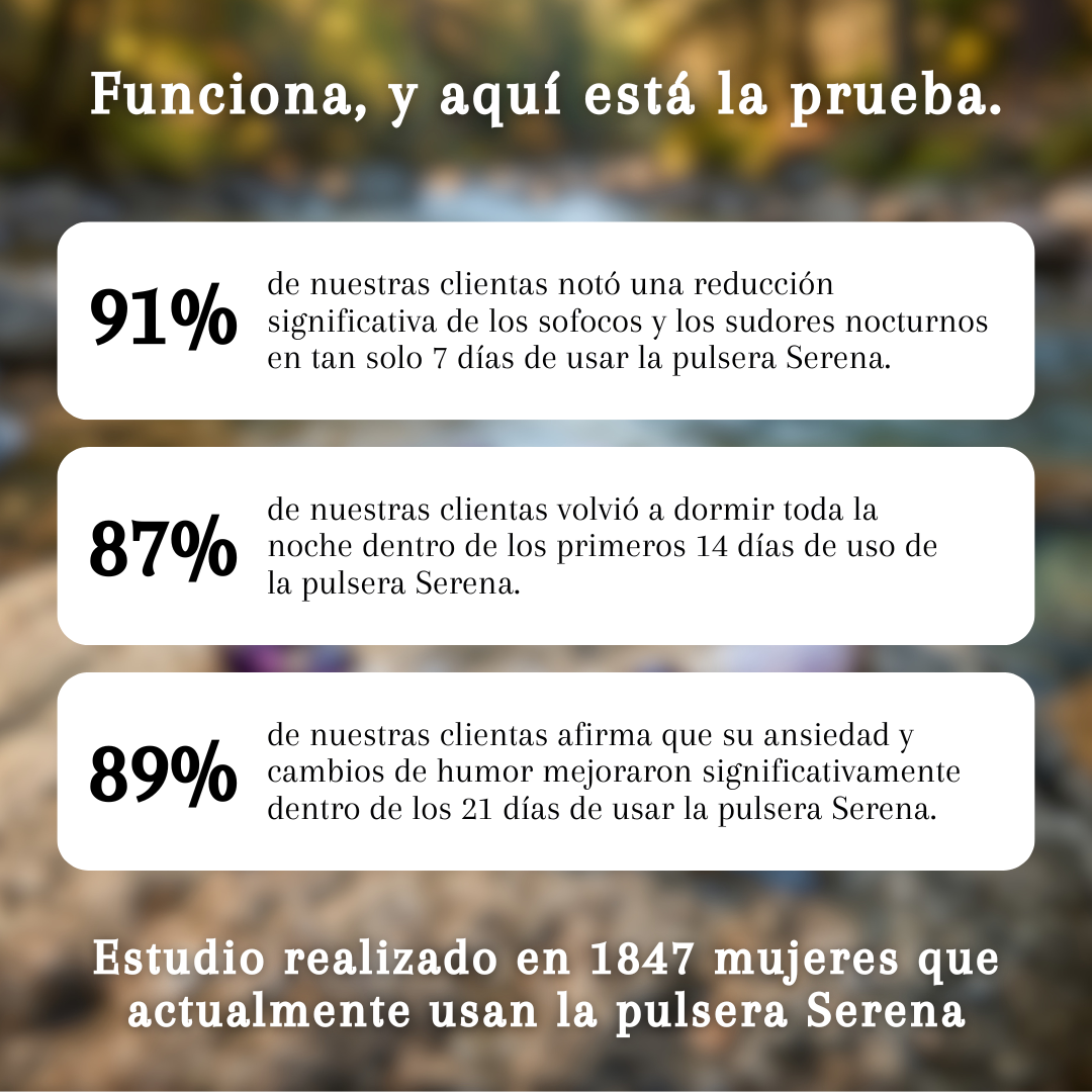 Pulsera Serena- Alivio Natural para la Menopausia