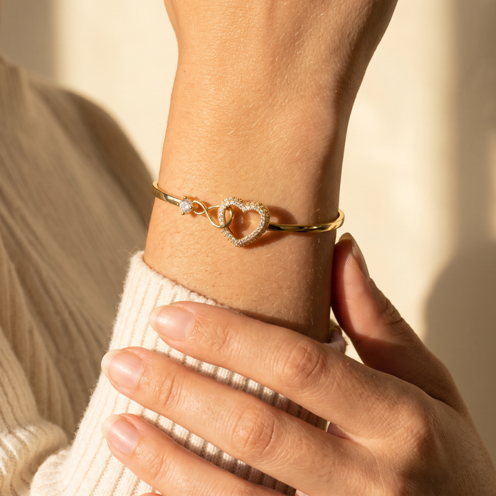 Pulsera Corazón Infinity