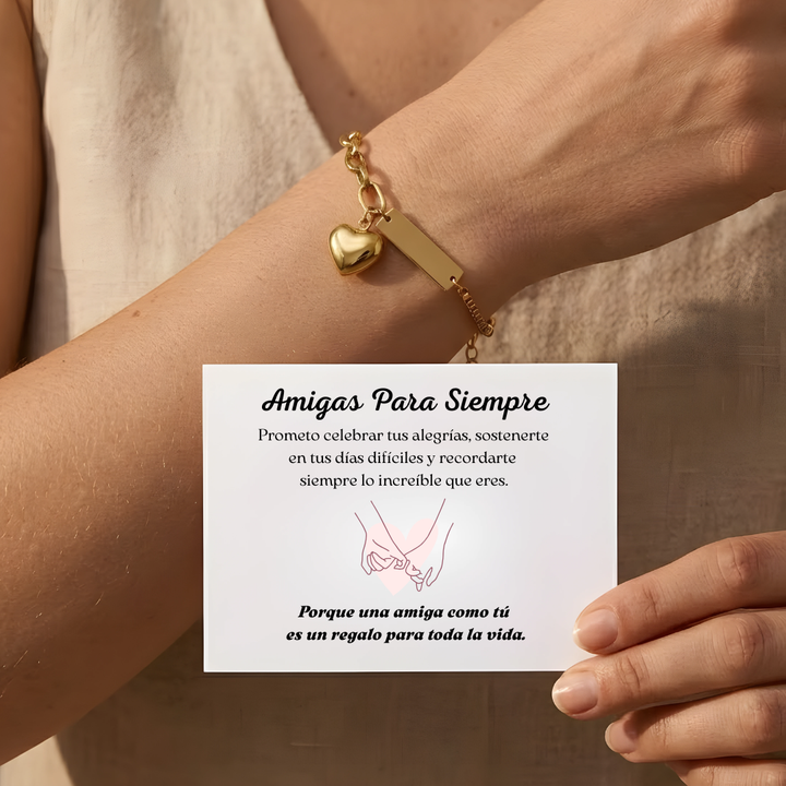 Pulsera Amigas Para Siempre