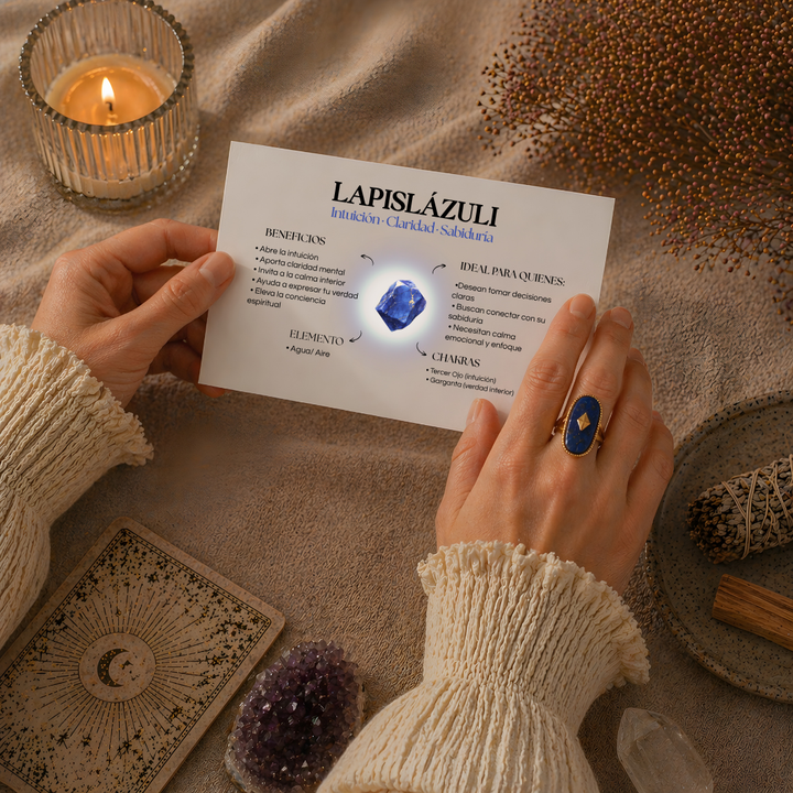 Anillo Amuleto – Lapislázuli