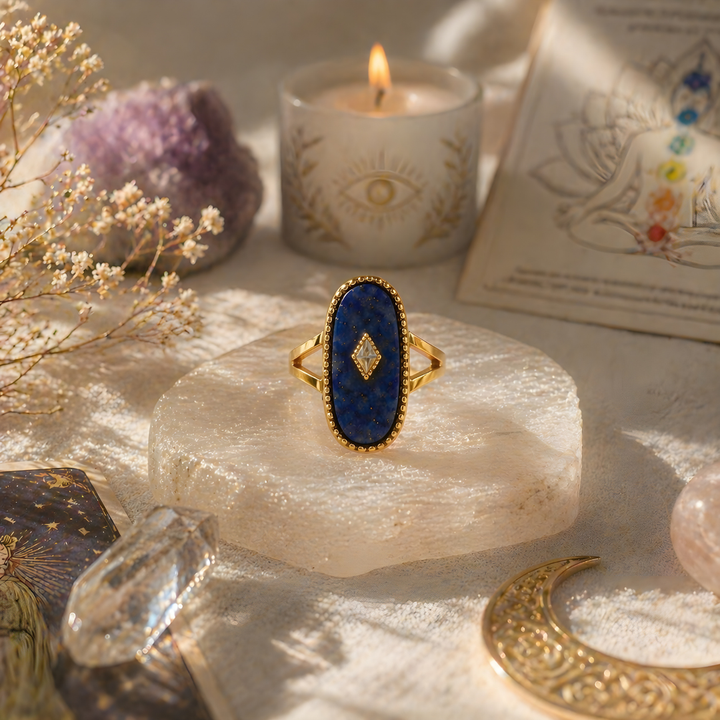 Anillo Amuleto – Lapislázuli