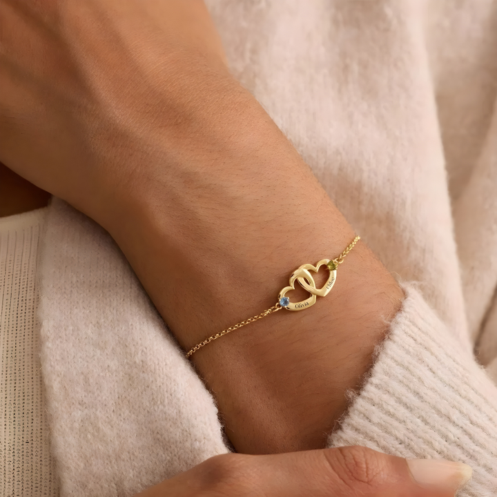 Pulsera Corazones Eternos