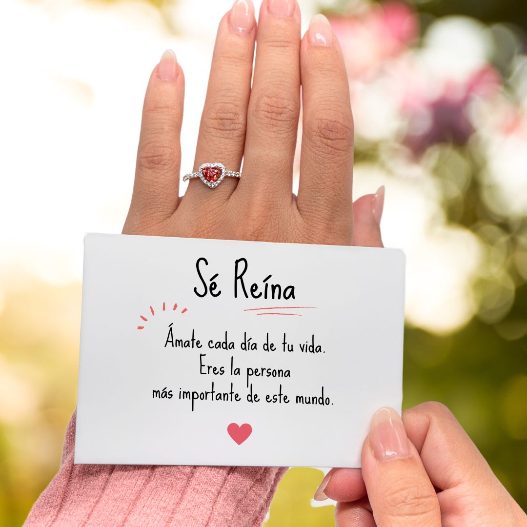 Anillo de Promesa Propia Amor Propio