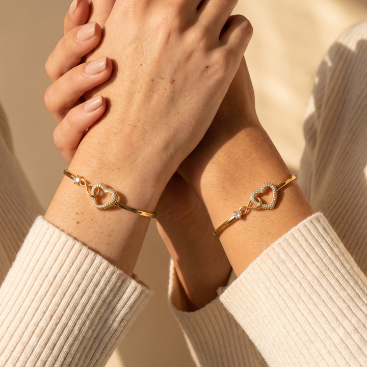 Pulsera Corazón Infinity