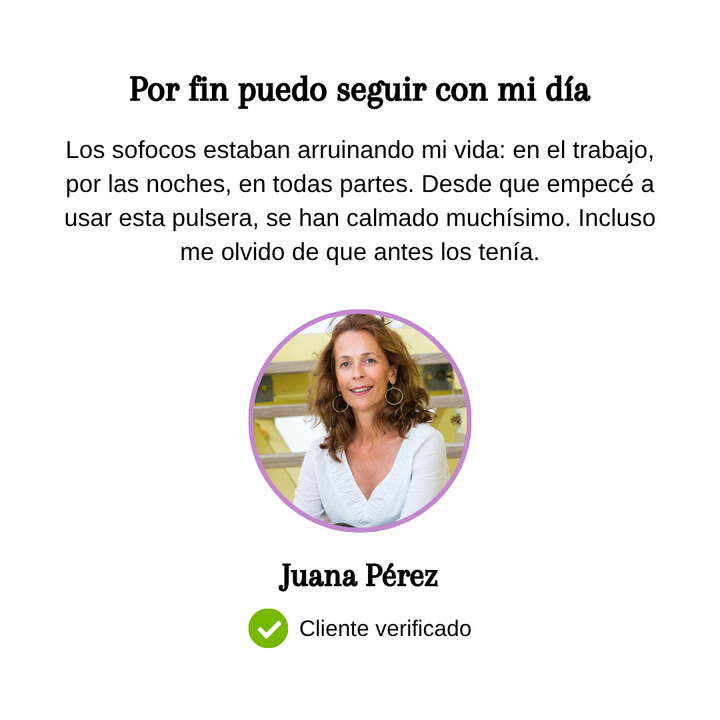 Pulsera Serena- Alivio Natural para la Menopausia