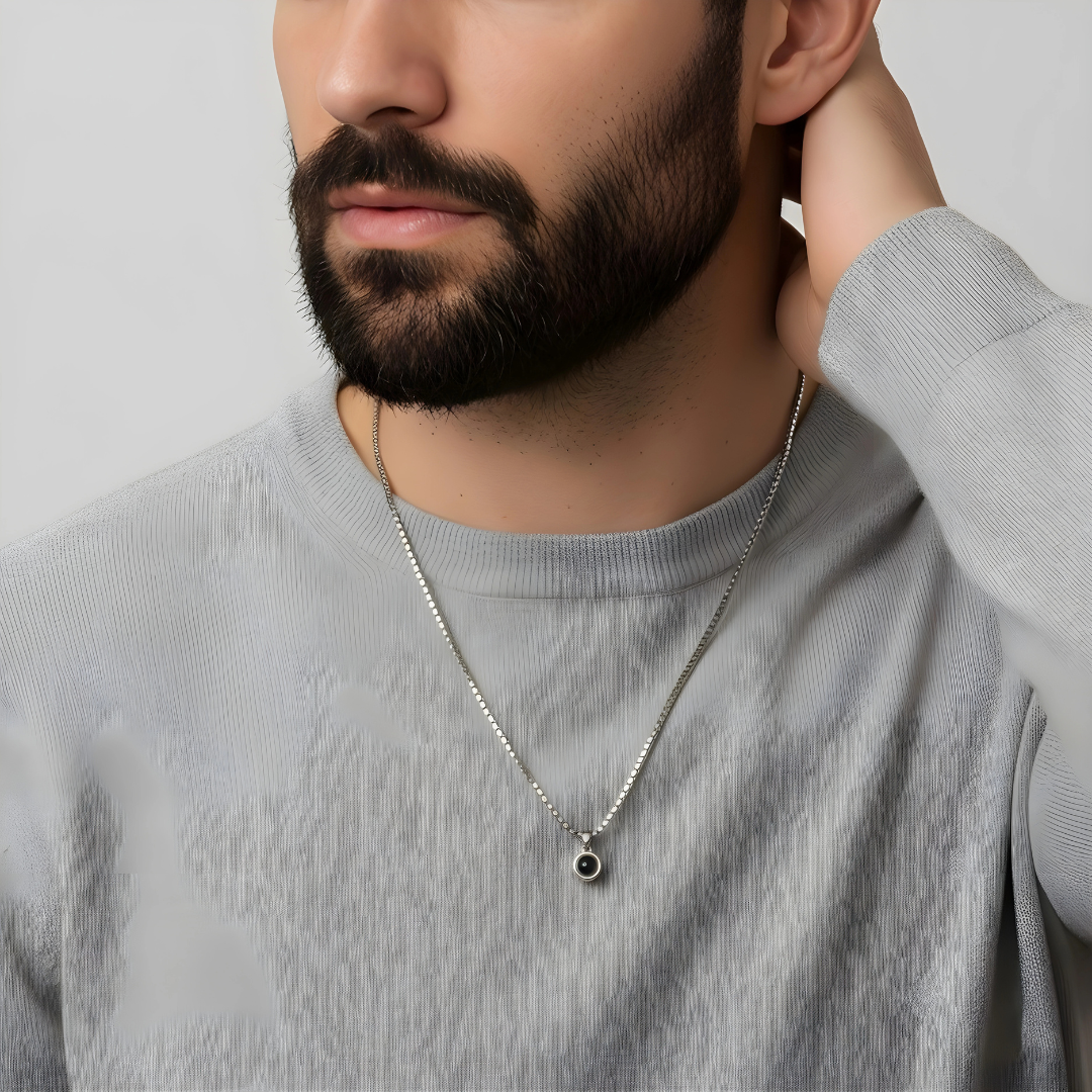 Collar Nuestra Foto - Para Papá