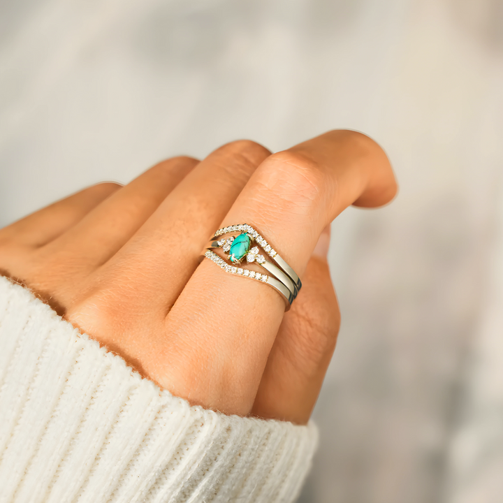 Set Doble Alma Turquesa