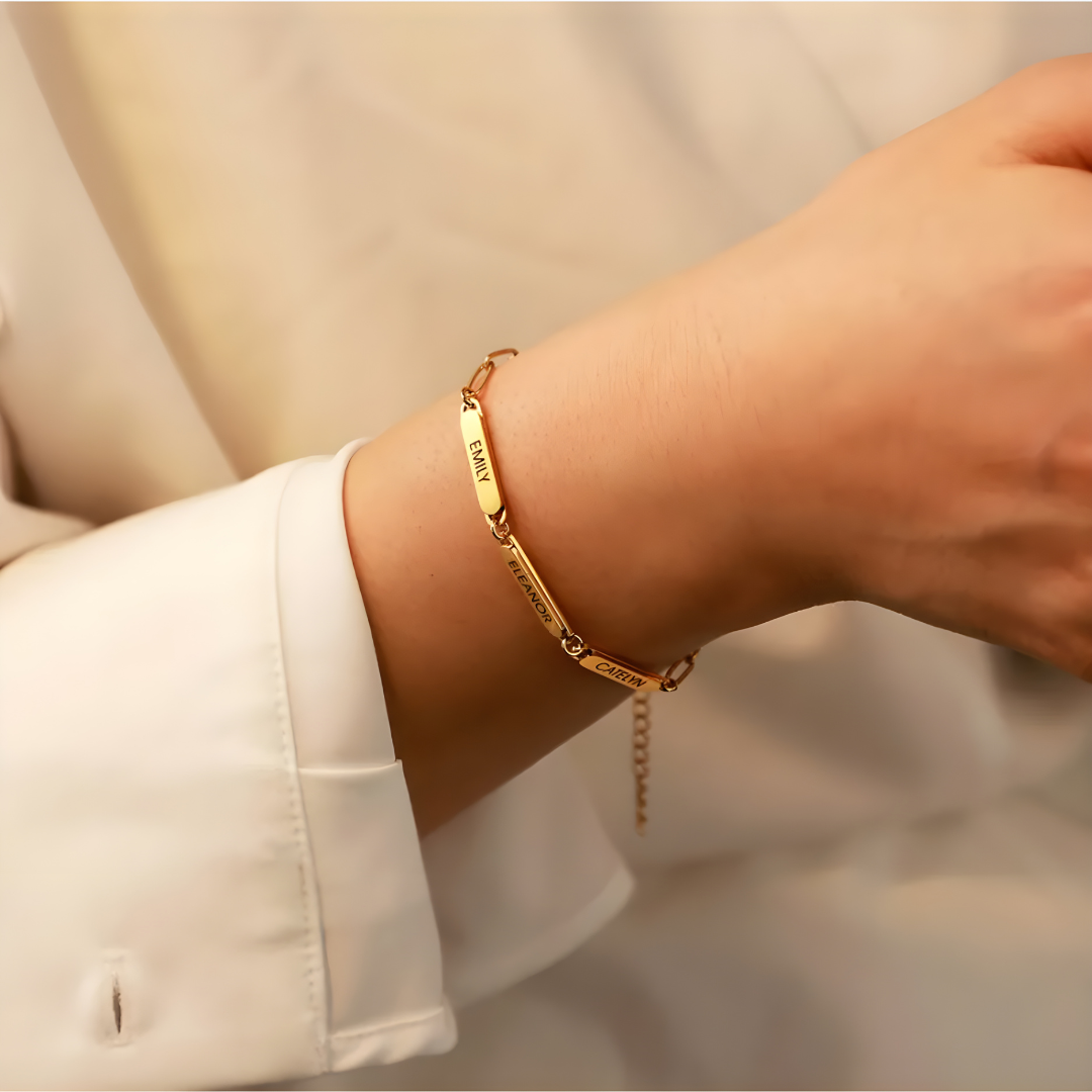 Pulsera Triple Grabado