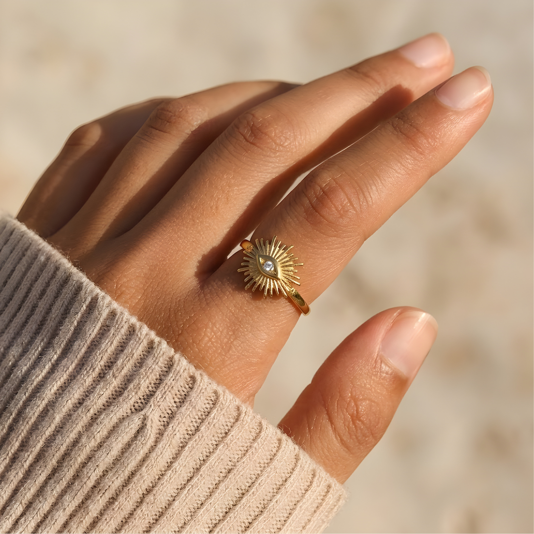 Anillo Ojo Dorado