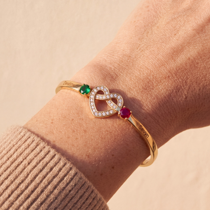 Pulsera Corazón Eterno - Personalizada