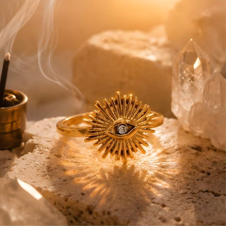 Anillo Ojo Dorado