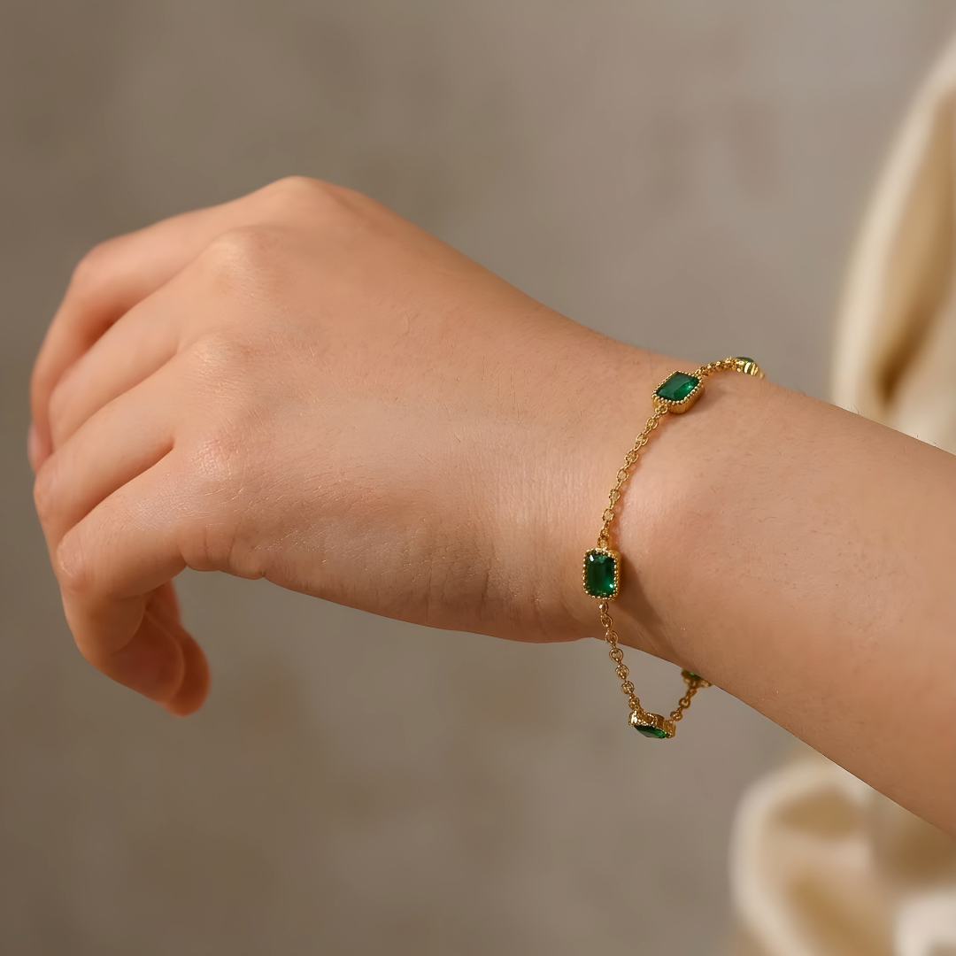 Pulsera Esmeralda