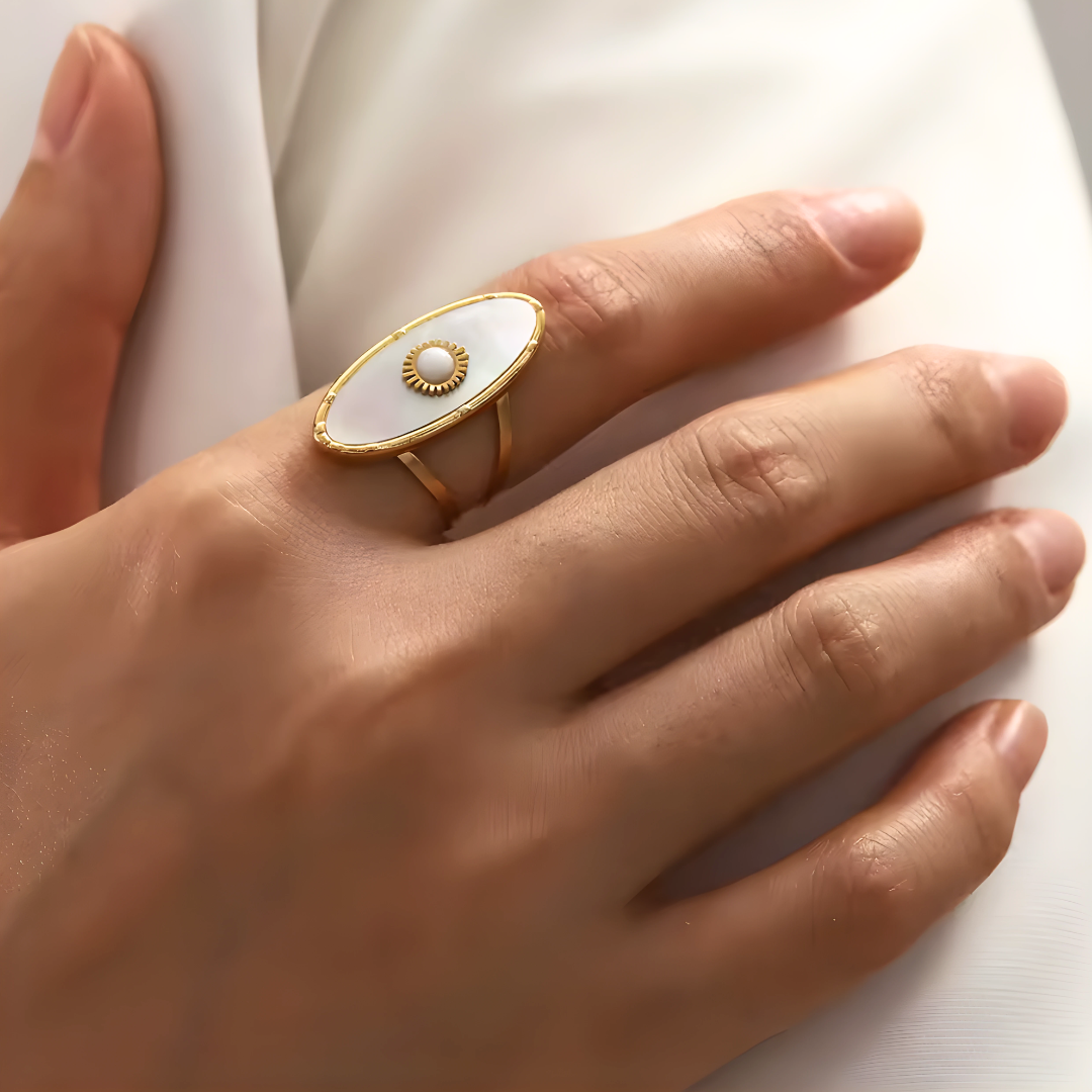 Anillo Talismán de Nácar